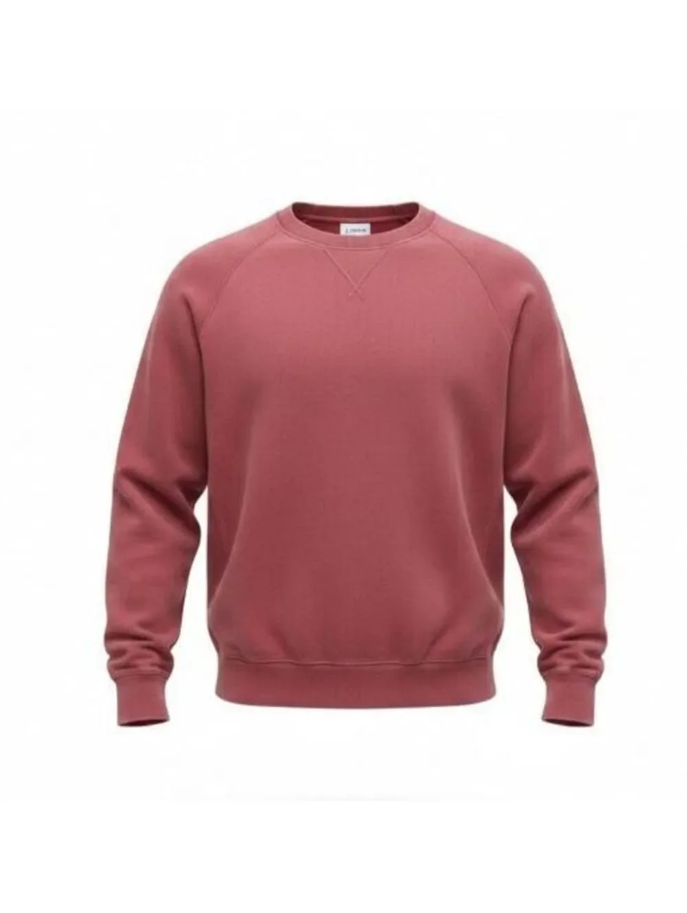 J. Crew Re-Imagined Red Crewneck Sweatshirt Pullover Mens Medium Cotton Blend